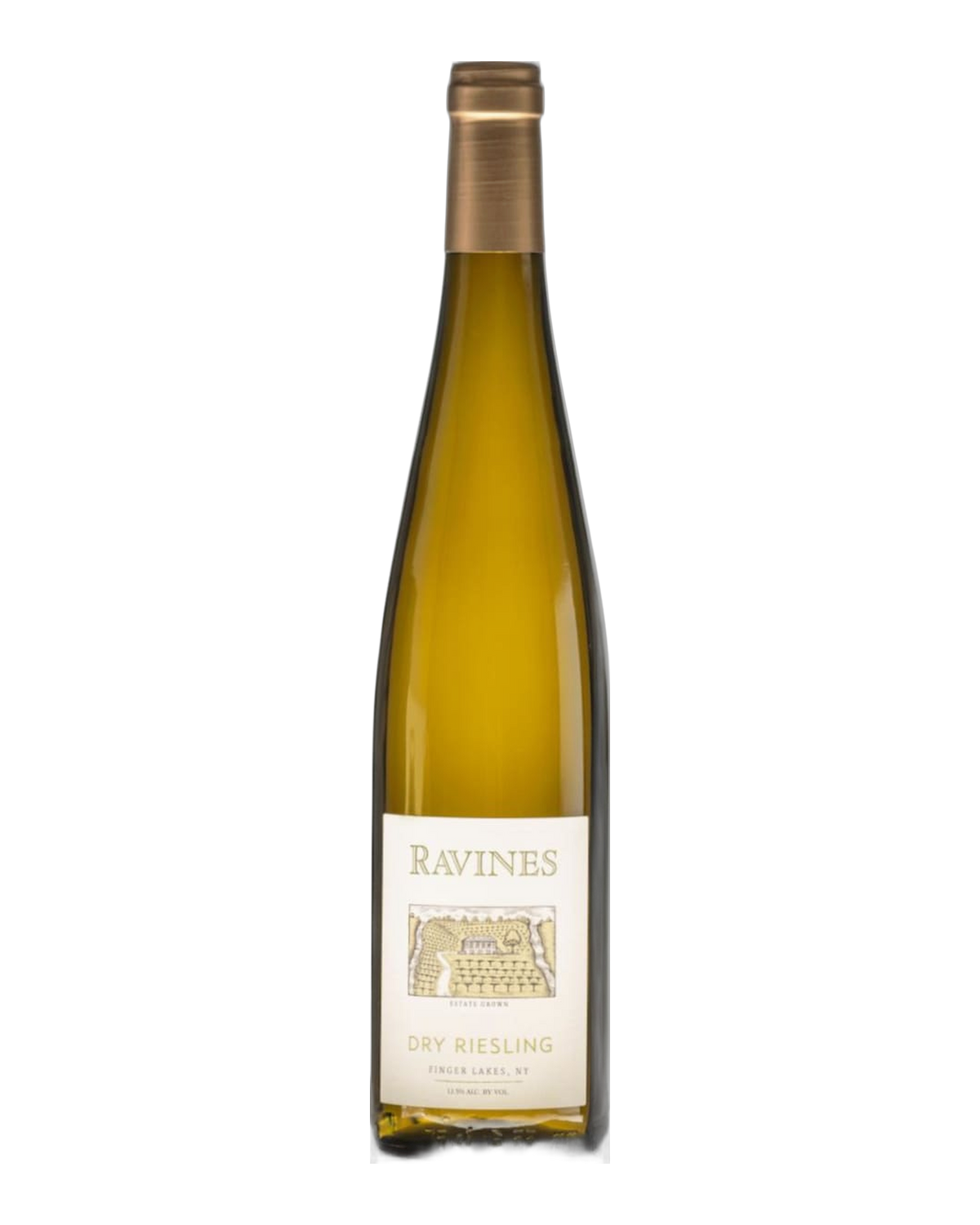 Bottle of Ravines Dry Riesling, Finger Lakes, New York 2023