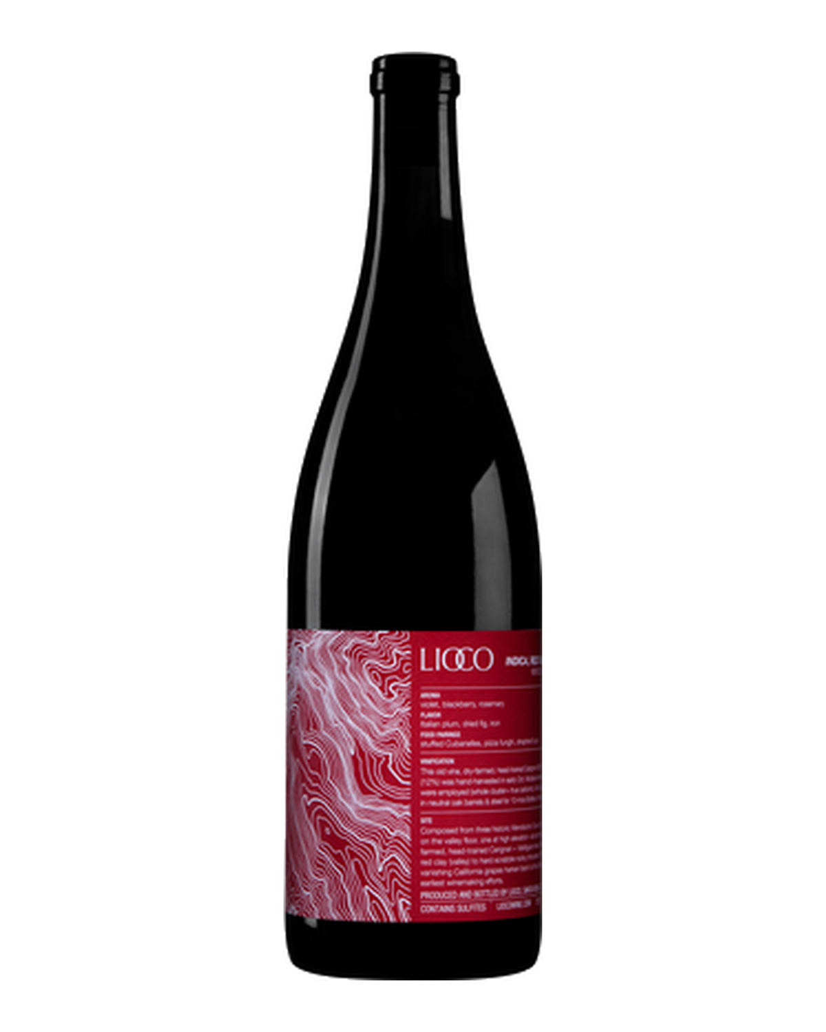 Bottle of Lioco 'Indica' Red, Mendocino County, California 2024