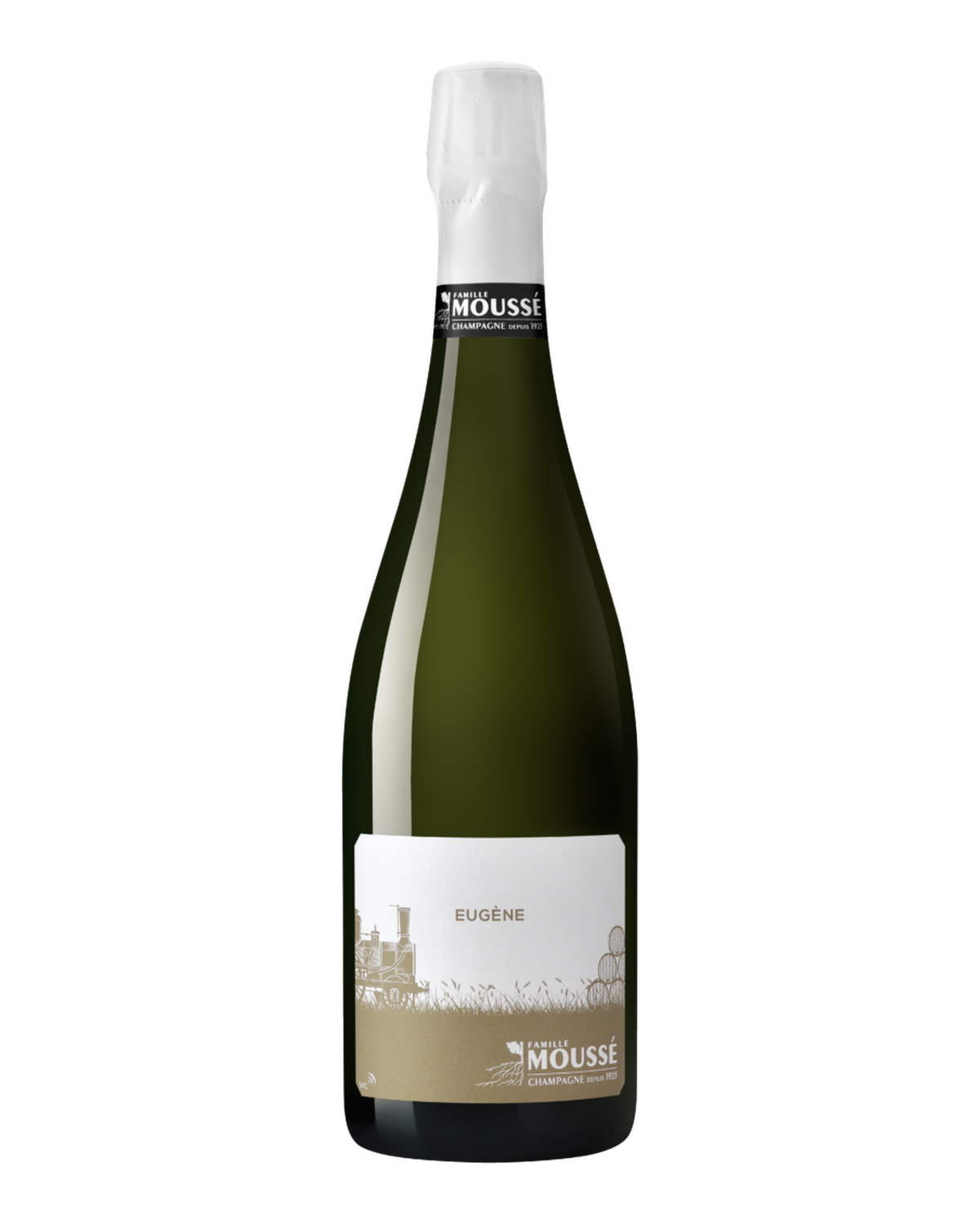 Bottle of Moussé Fils 'L'Or d'Eugène' Perpétuelle Blanc de Noirs Brut, Champagne, France NV