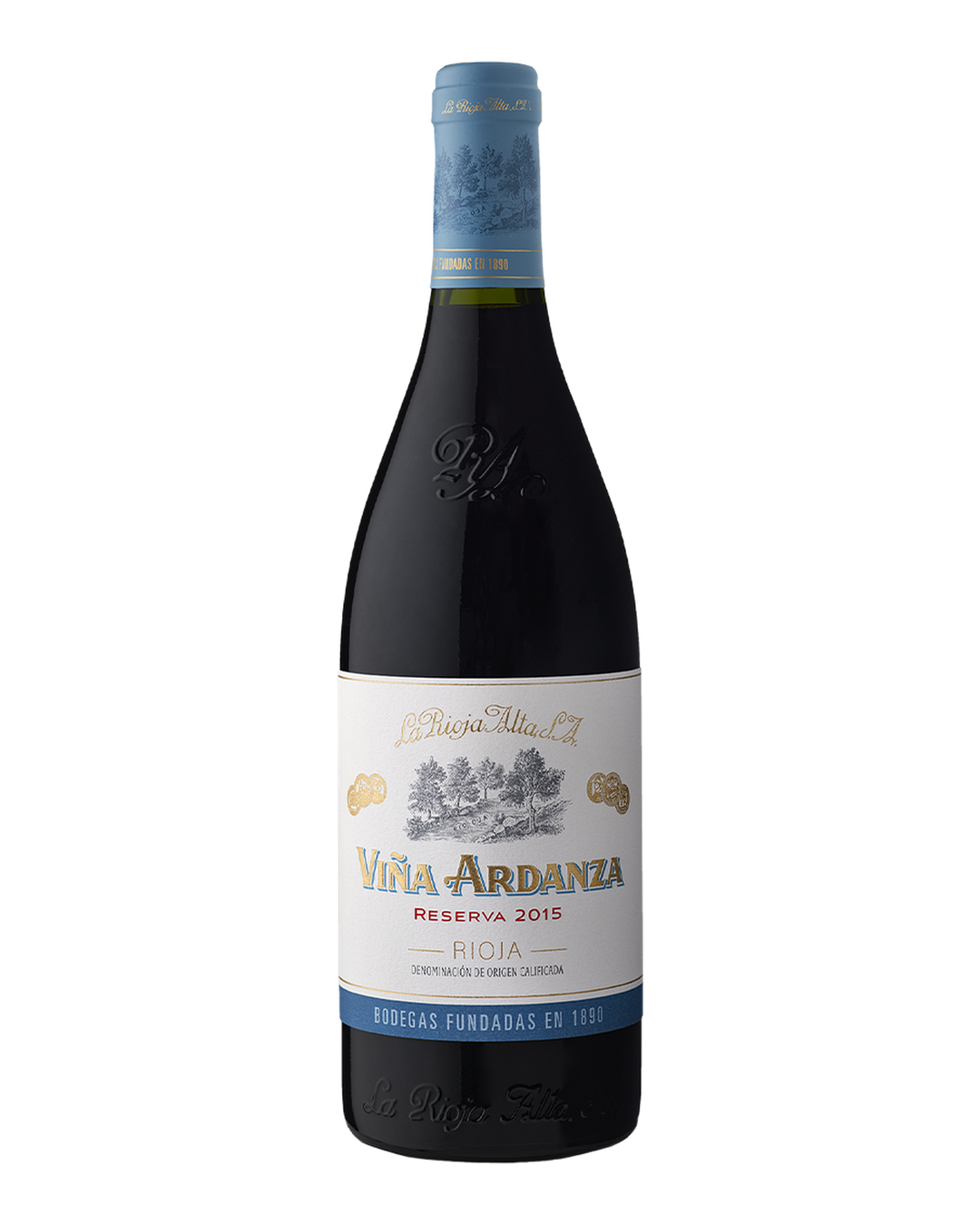 Bottle of La Rioja Alta &