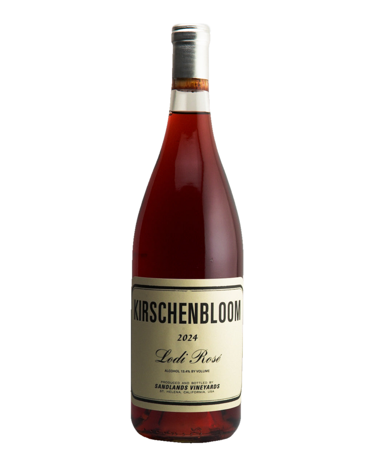 Bottle of Sandlands Vineyards Kirschenbloom Rosé, Lodi, California 2024