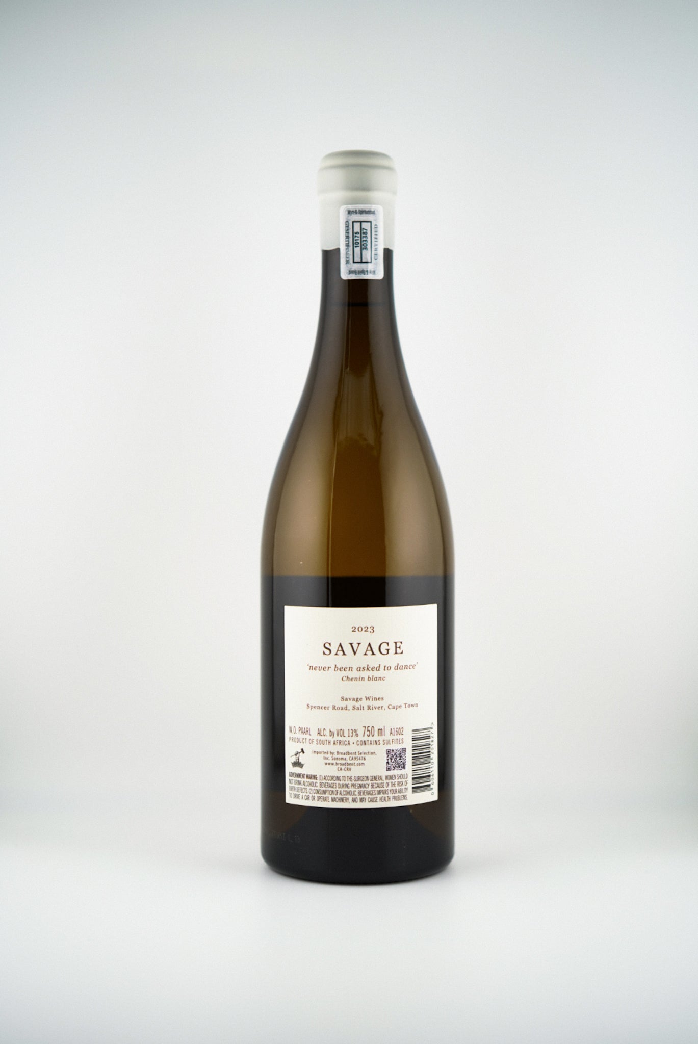 2023 Savage “Never Been Asked To Dance” Chenin Blanc | South