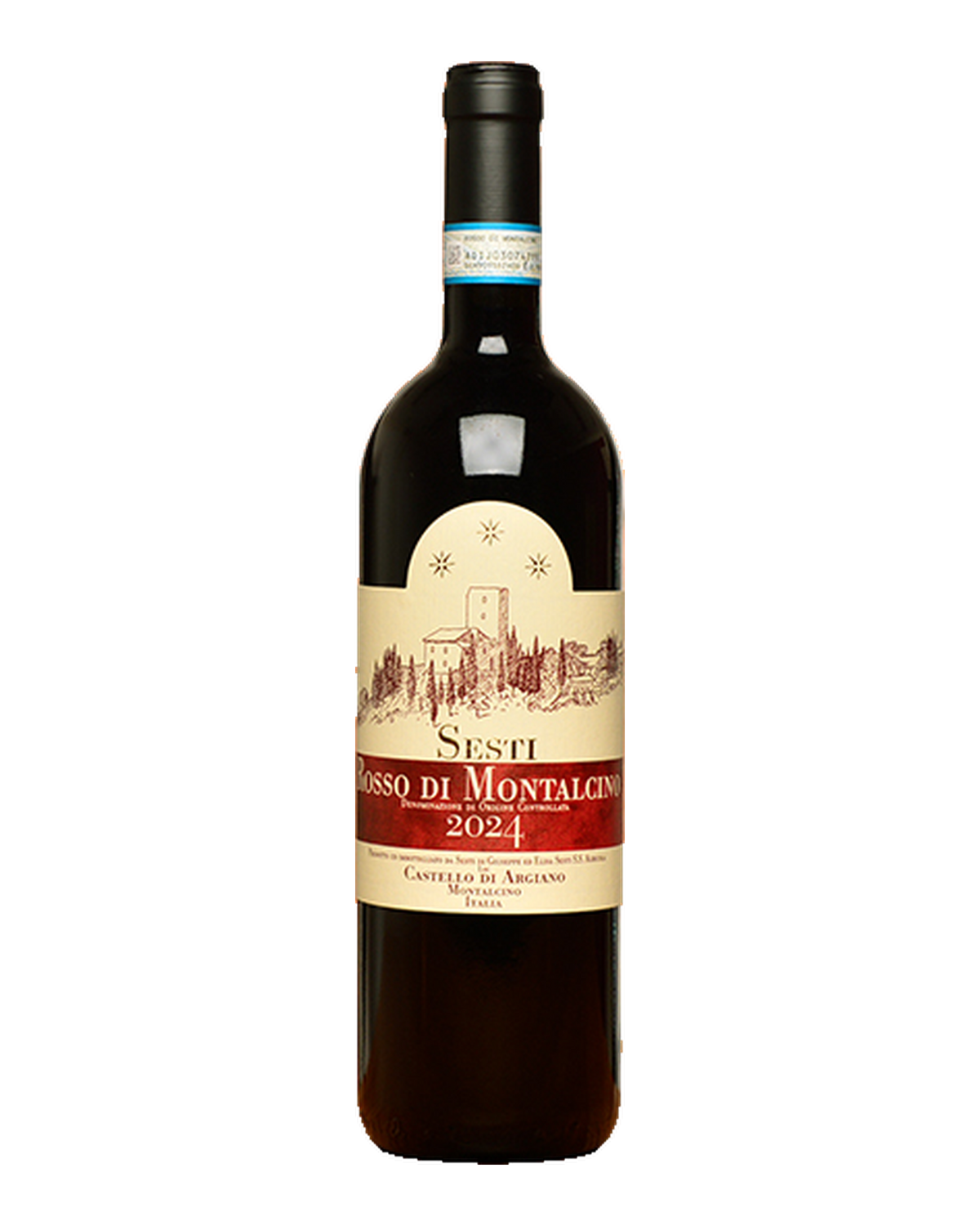 Bottle of Sesti Rosso di Montalcino, Tuscany, Italy 2024