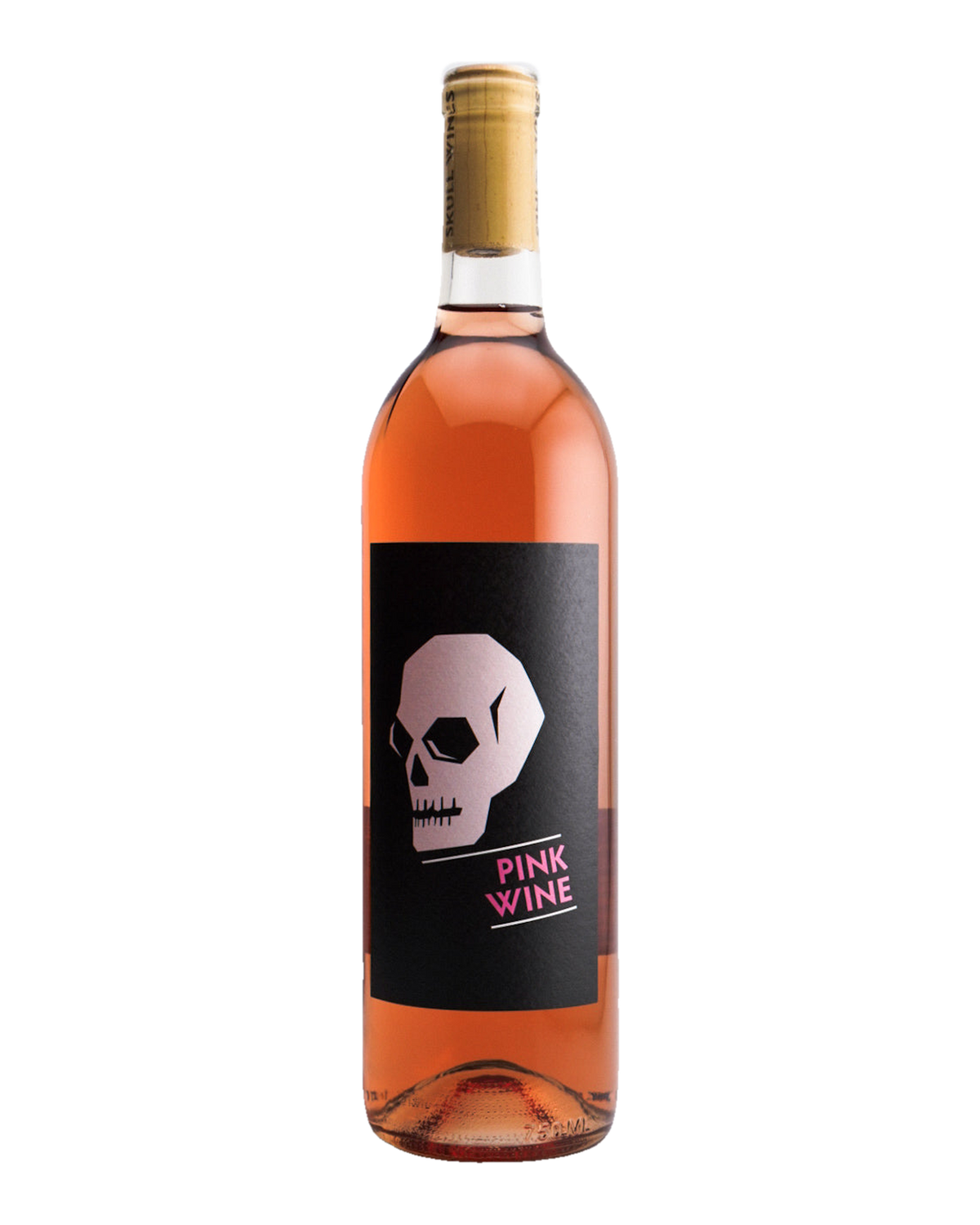 Bottle of Skull Wines "Pink Wine", California 2024