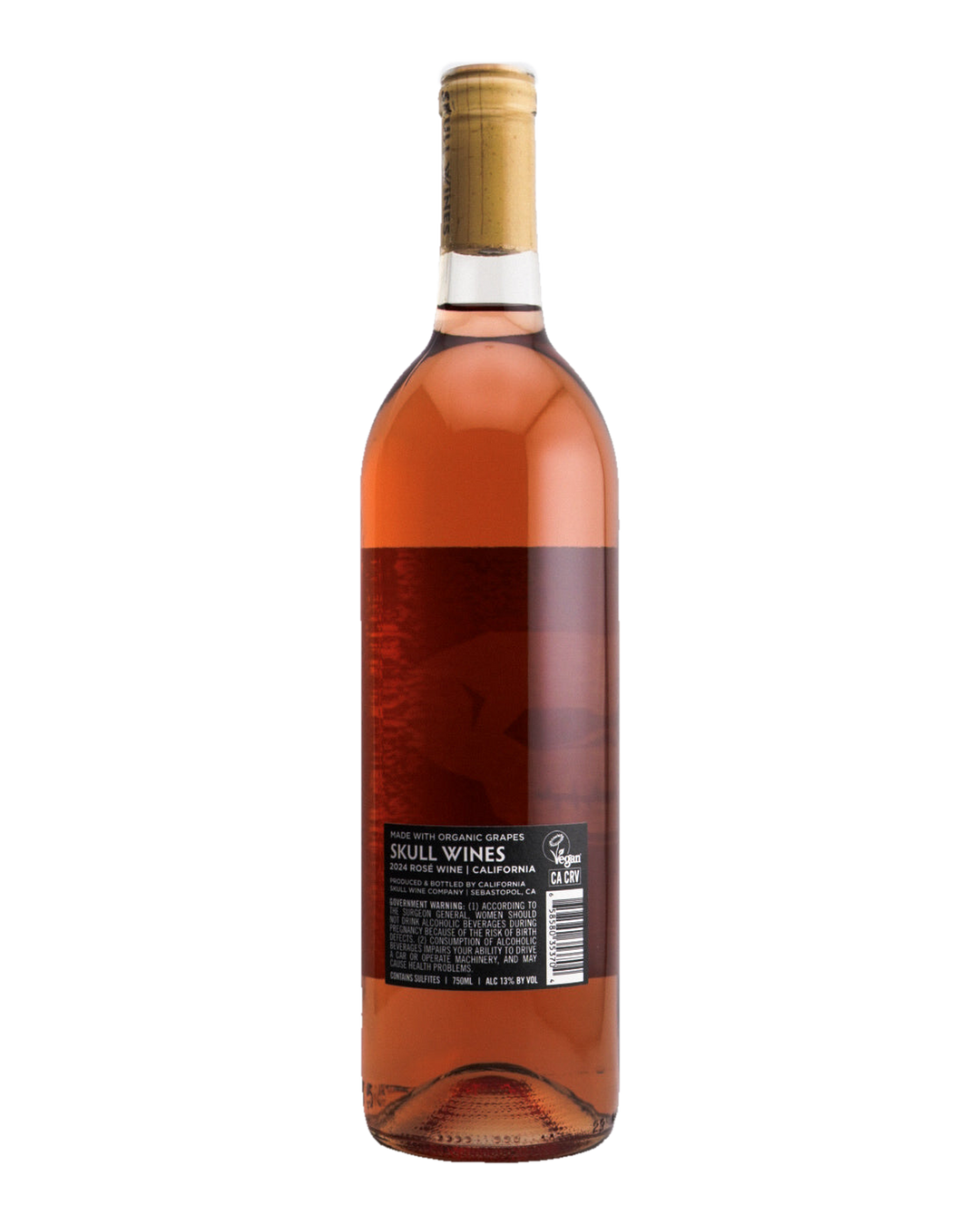 Bottle of Skull Wines "Pink Wine", California 2024