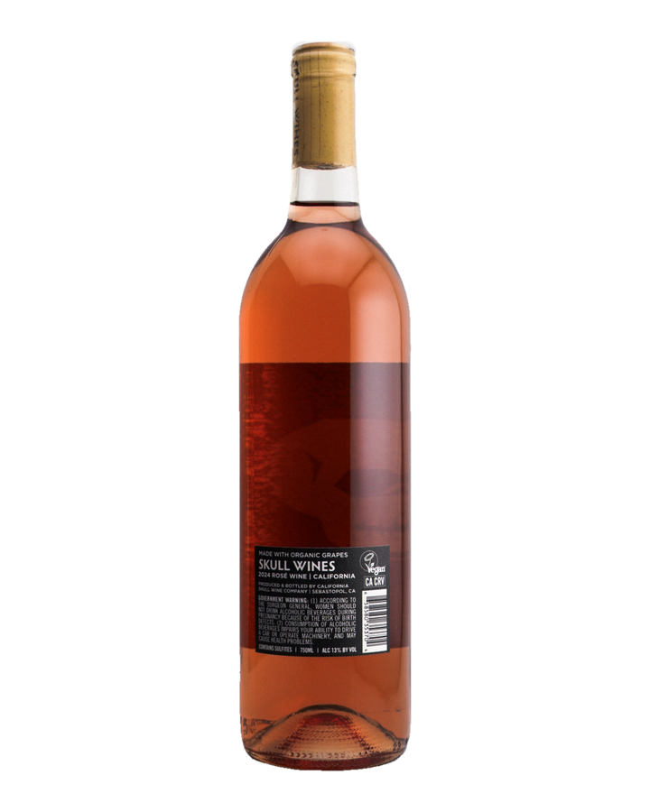 Bottle of Skull Wines "Pink Wine", California 2024