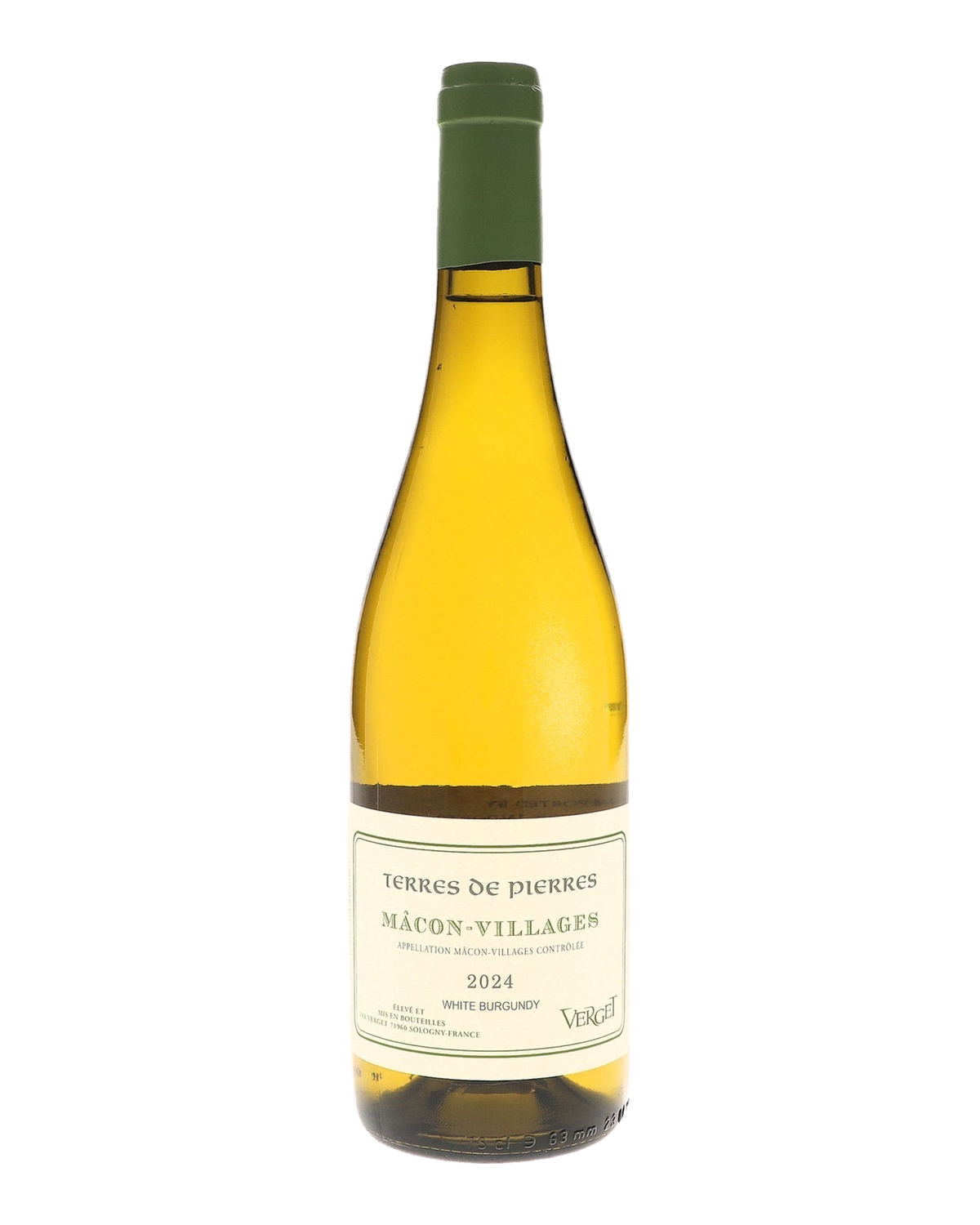 Bottle of Verget Mâcon-Villages 'Terres de Pierres', Burgundy, France 2024