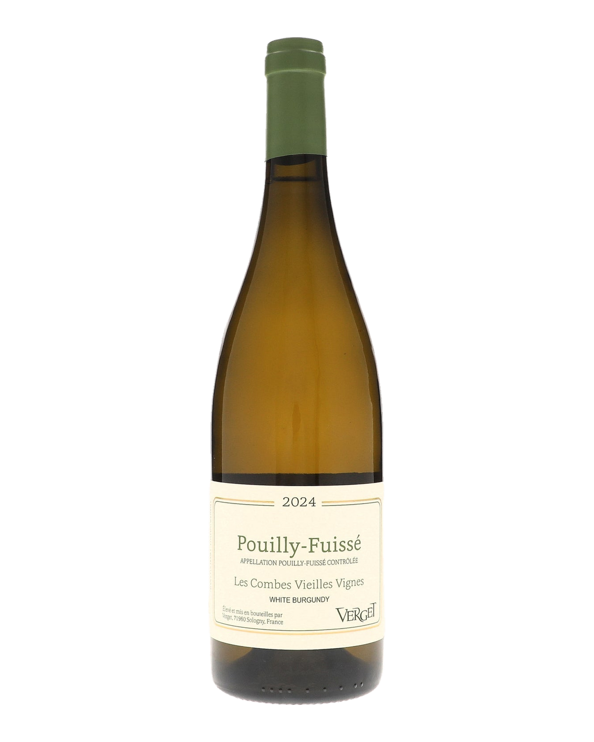 Bottle of Verget Pouilly-Fuissé 'Aux Combes Vieilles Vignes', Burgundy, France 2024