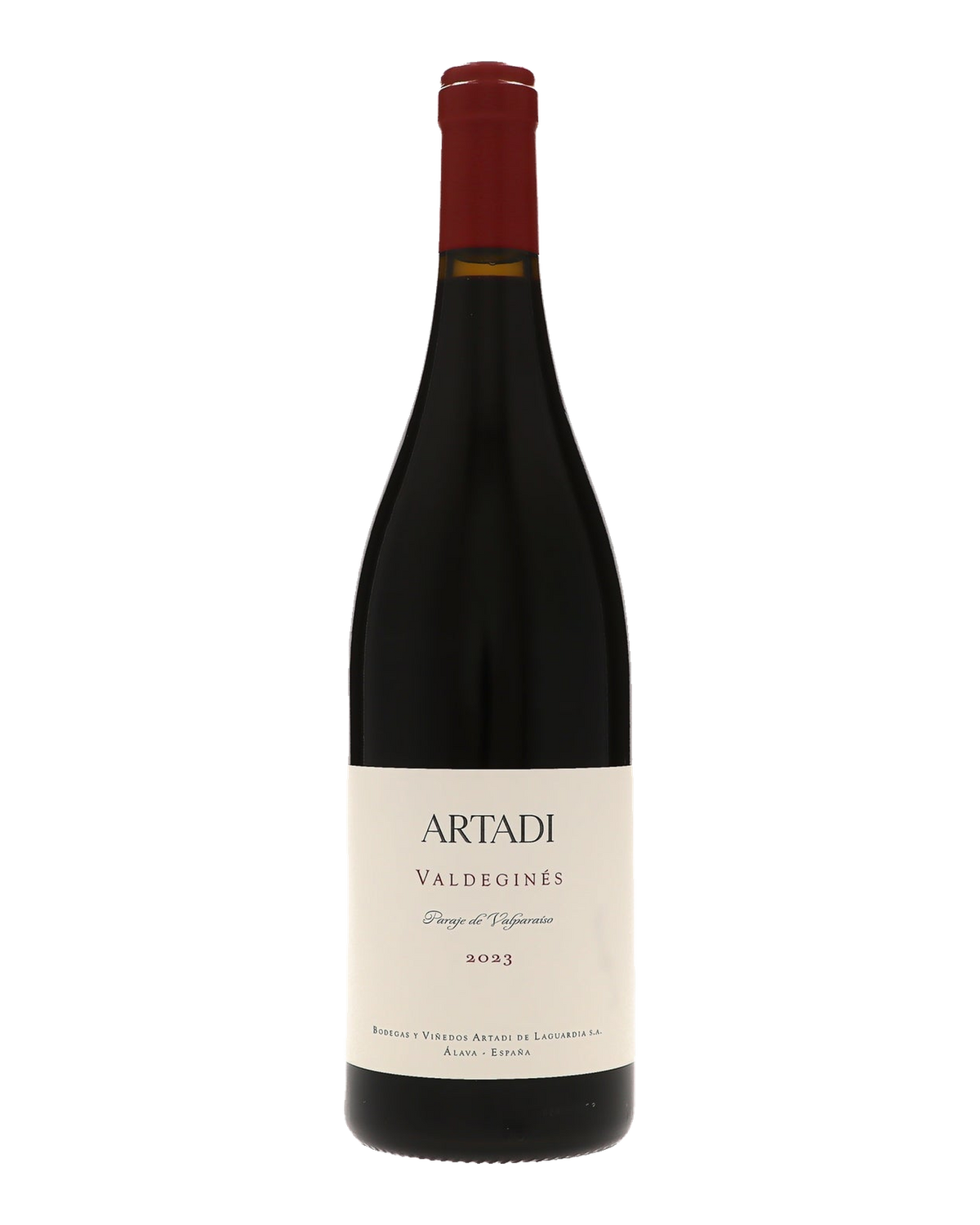Bottle of Artadi 'Valdeginés', Rioja, Spain 2023
