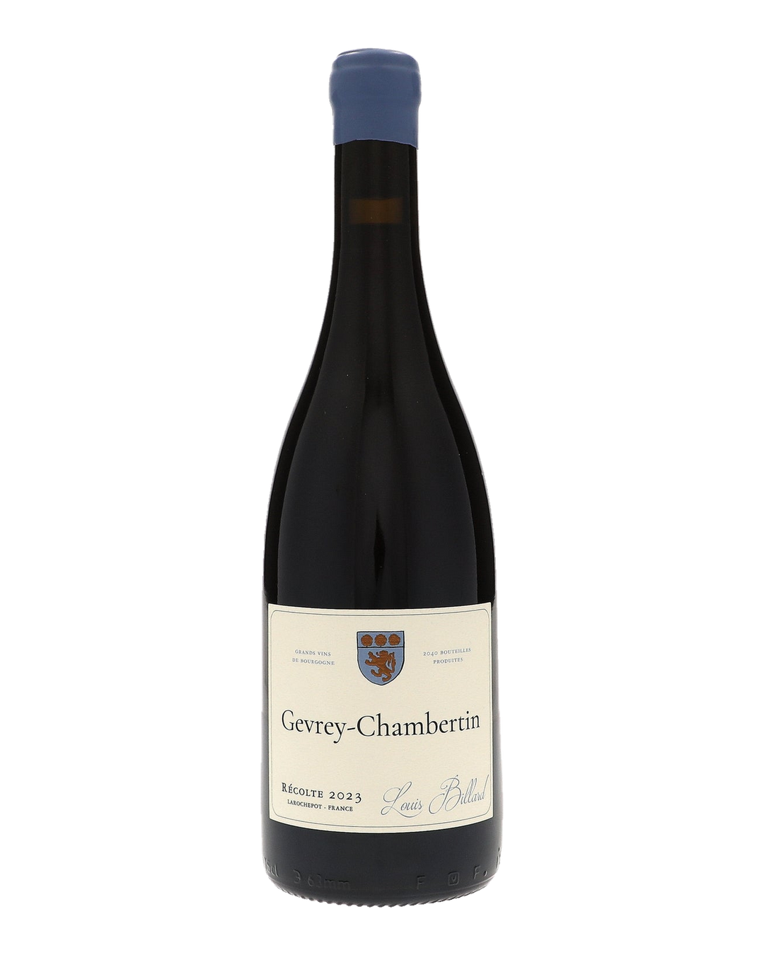 Bottle of Louis Billard Gevrey-Chambertin, Burgundy, France 2023