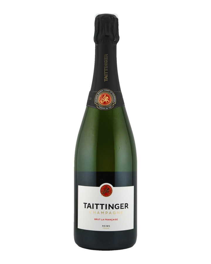 Bottle of Taittinger champagne