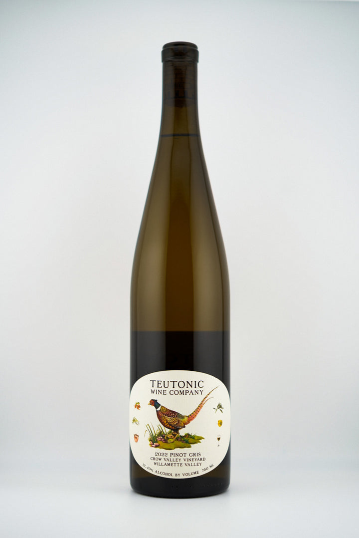 Teutonic Pinot Gris, Crow Valley Vineyard, Willamette Valley, Oregon 2022