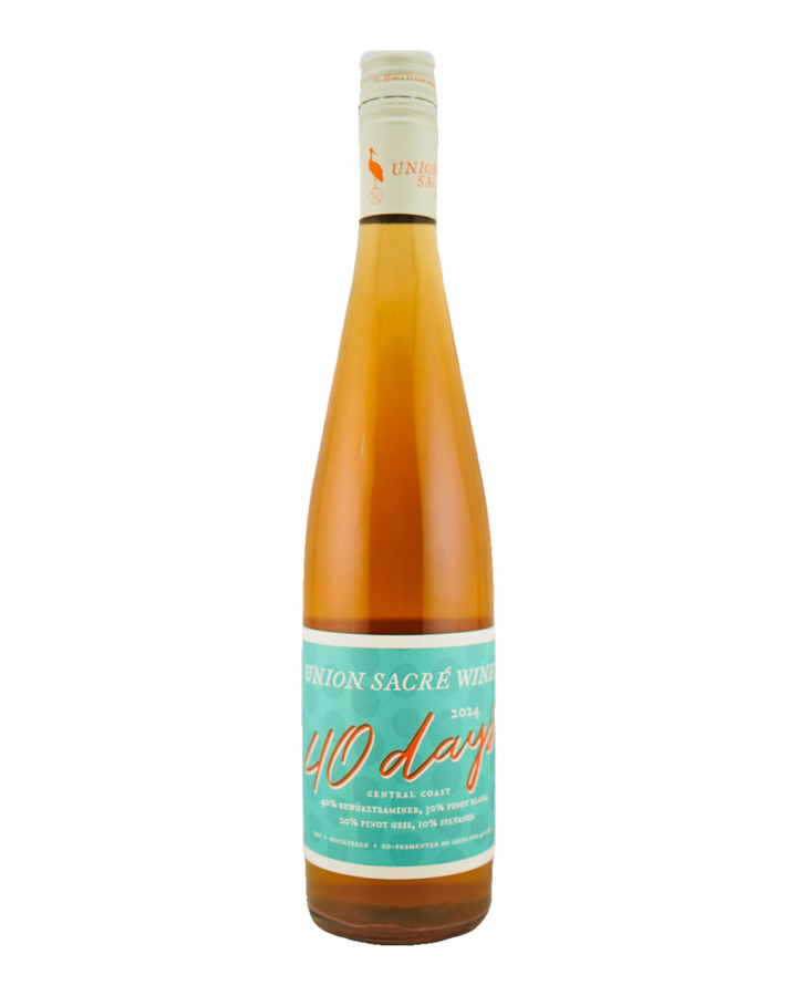 Bottle of Union Sacré "40 Days" Gewurztraminer, Central Coast, California 2024