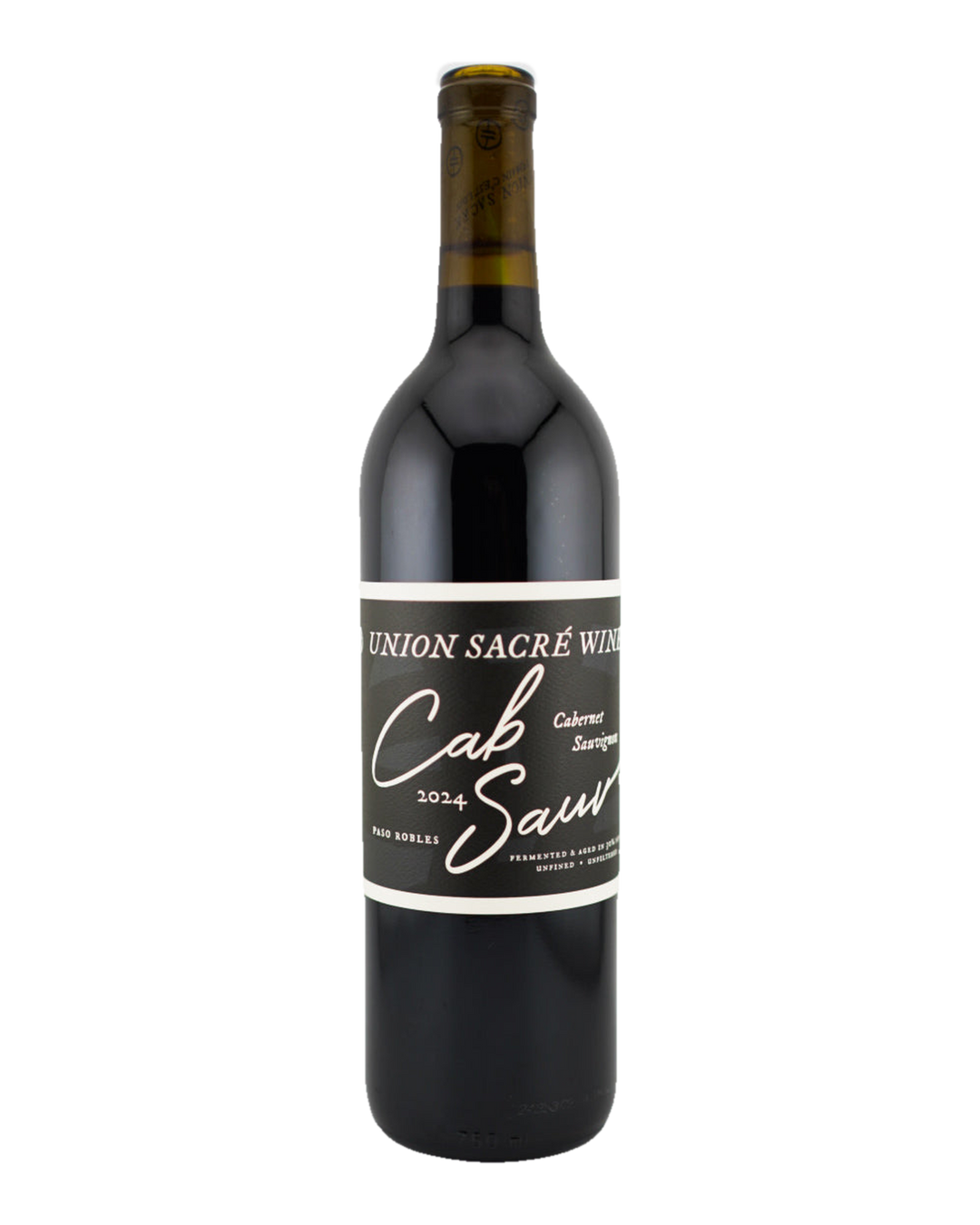 Bottle of Union Sacré Cabernet Sauvignon, Paso Robles, California 2024