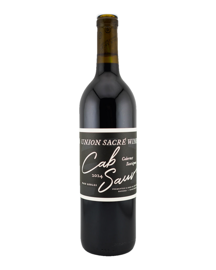 Bottle of Union Sacré Cabernet Sauvignon, Paso Robles, California 2024
