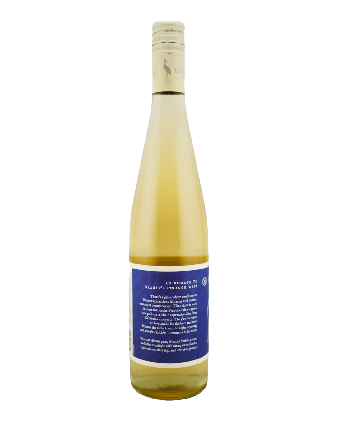 Bottle of Union Sacré Dry Riesling, Monterey County, California 2025
