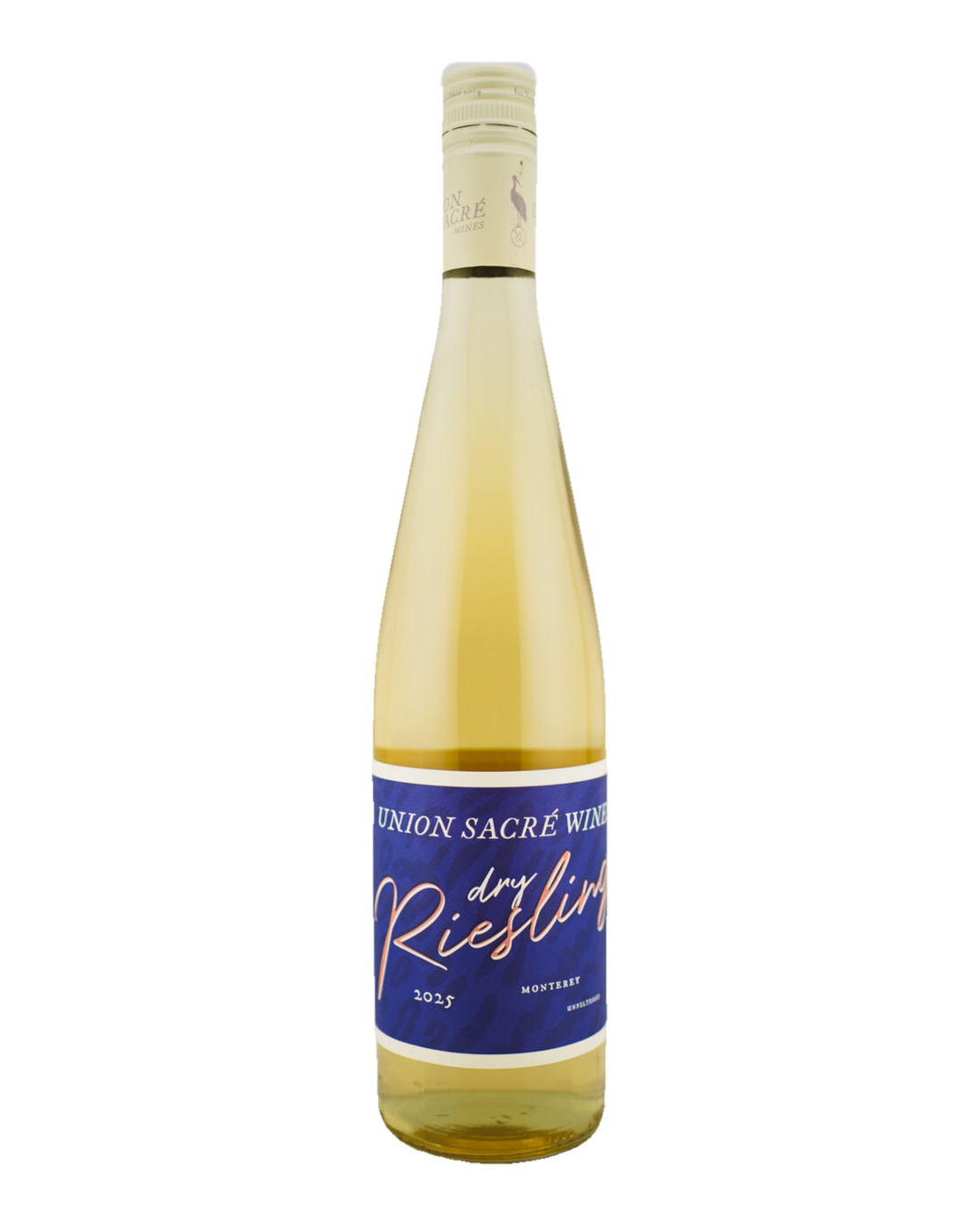 Bottle of Union Sacré Dry Riesling, Monterey County, California 2025