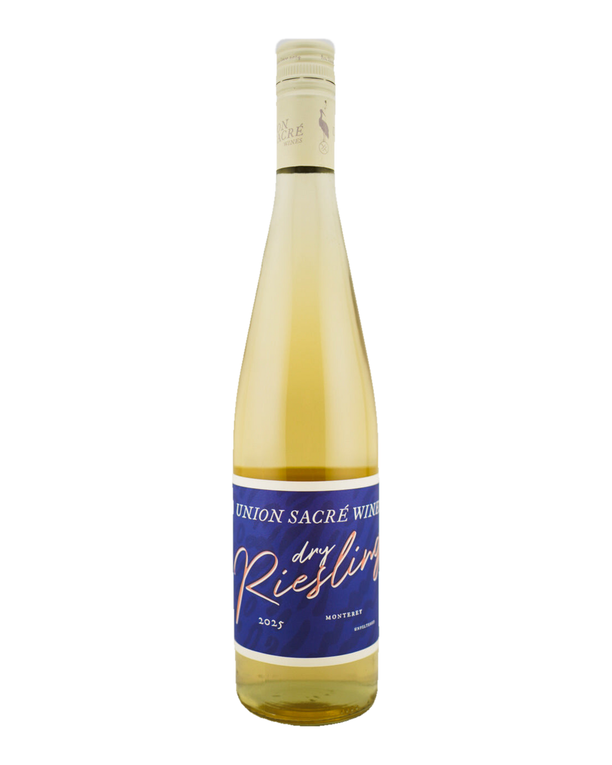 Bottle of Union Sacré Dry Riesling, Monterey County, California 2025