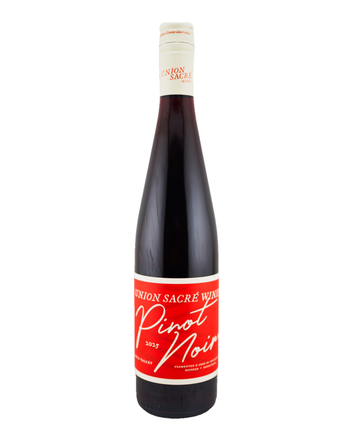 Bottle of Union Sacré Pinot Noir, Monterey County, California 2025