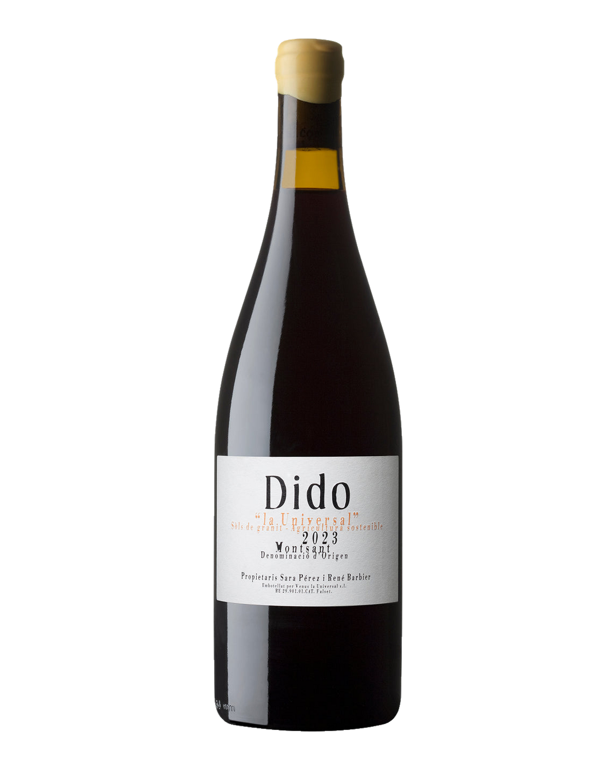 Bottle of Venus La Universal 'Dido' Negre, Montsant, Spain 2023