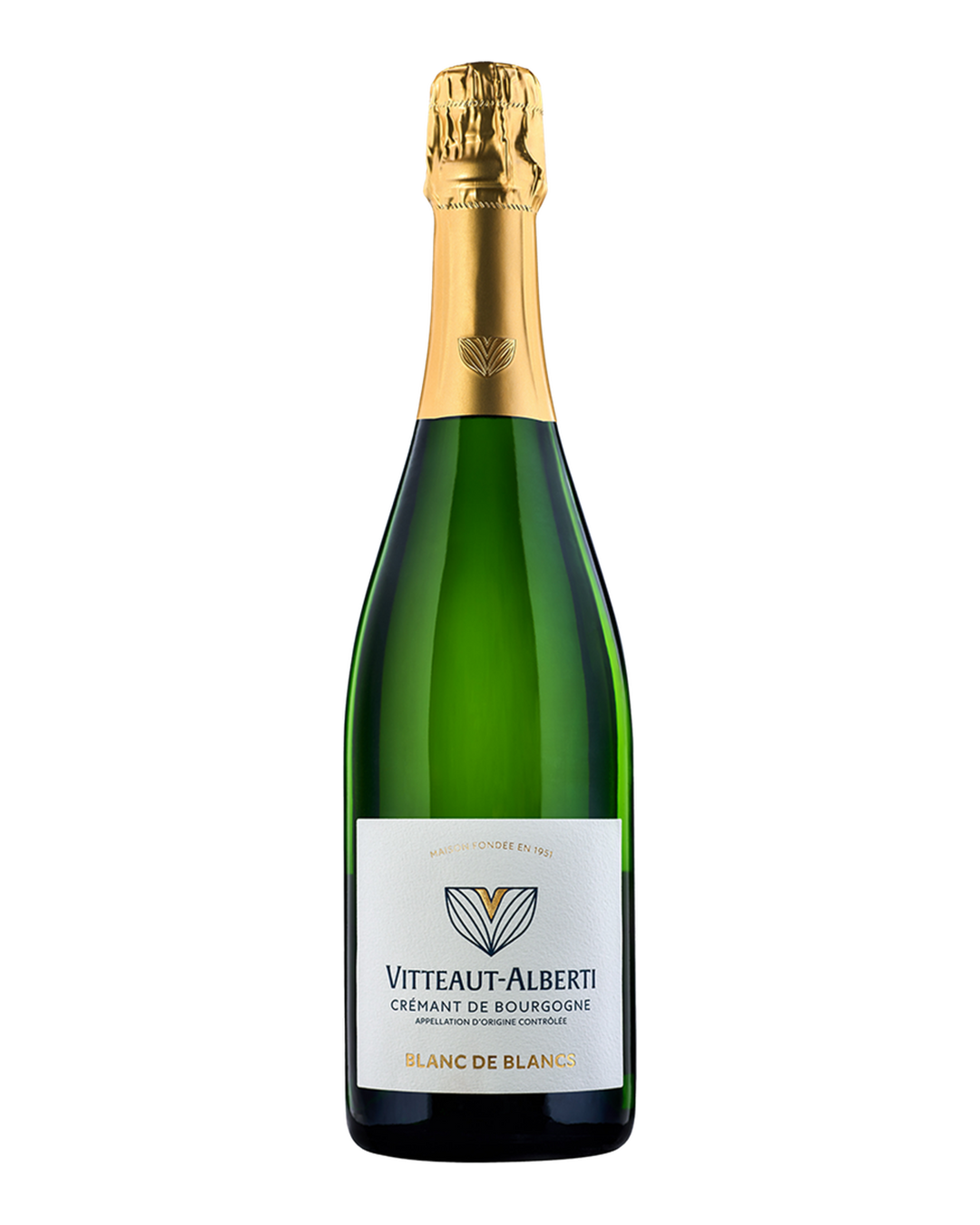 Bottle of Vitteaut-Alberti Crémant de Bourgogne Blanc de Blancs Brut, Burgundy, France NV