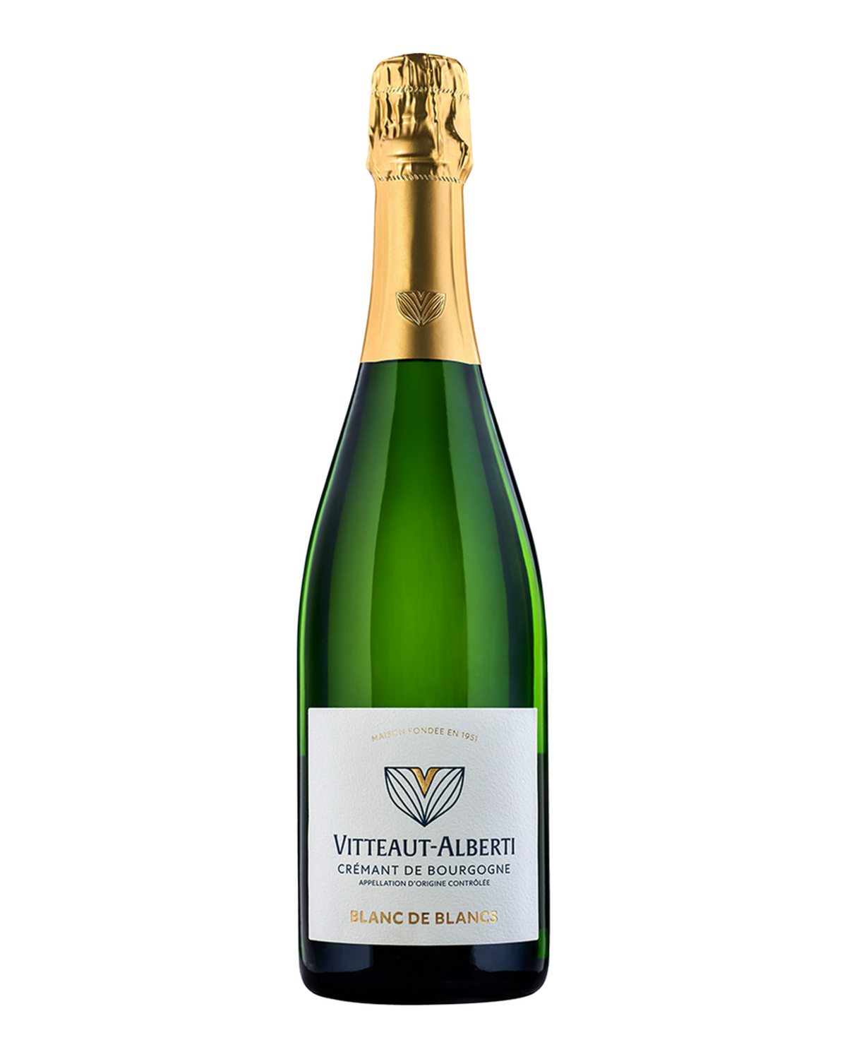 Bottle of Vitteaut-Alberti Crémant de Bourgogne Blanc de Blancs Brut, Burgundy, France NV
