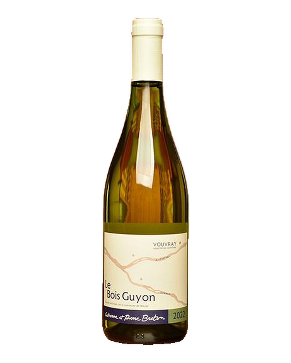 Bottle of Catherine & Pierre Breton Vouvray Demi-Sec 'Bois Guyon', Loire Valley, France 2022