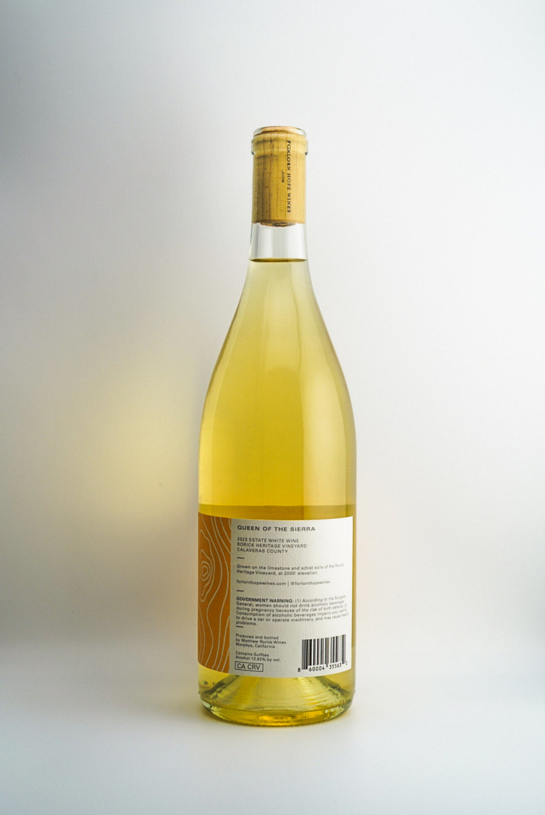 Forlorn Hope “Queen of the Sierra” White Wine, Sierra Foothills, California 2023