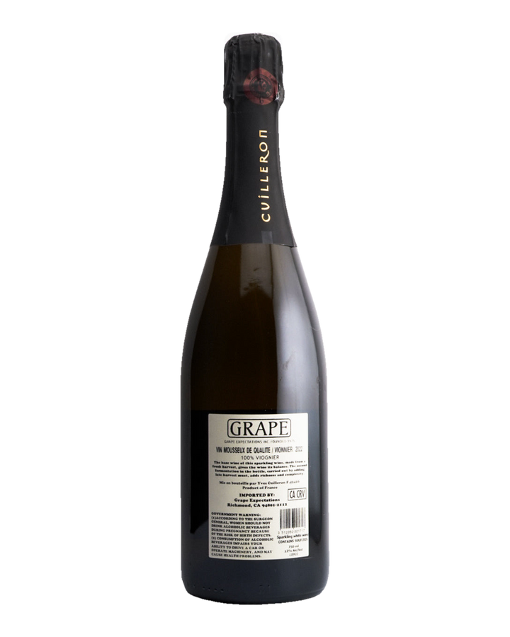 Bottle of Yves Cuilleron "Vionnier" Methode Traditionelle Brut Nature, Northern Rhône Valley, France 2022