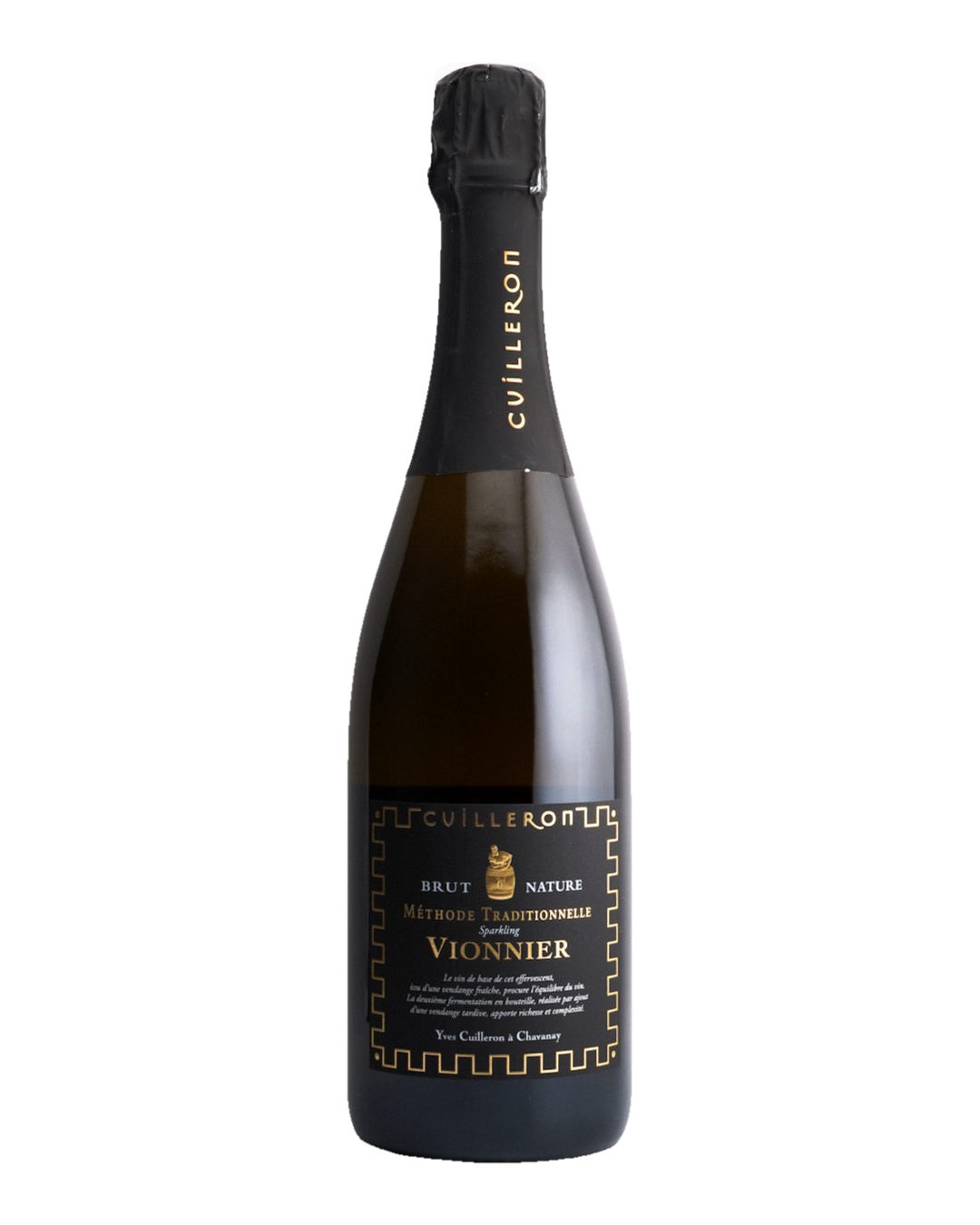 Bottle of Yves Cuilleron "Vionnier" Methode Traditionelle Brut Nature, Northern Rhône Valley, France 2022