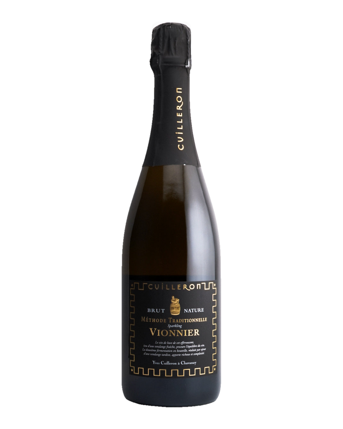 Bottle of Yves Cuilleron "Vionnier" Methode Traditionelle Brut Nature, Northern Rhône Valley, France 2022